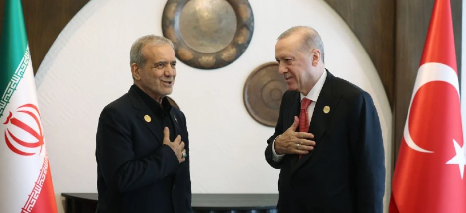 Pezeşkian Ərdoğana təşəkkür etdi