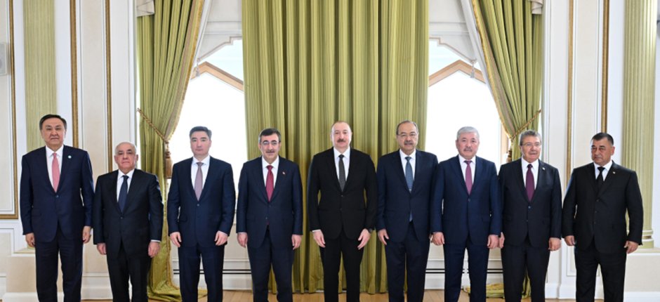 Prezident TDT-yə üzv dövlətlərin hökumət başçılarını qəbul etdi - Fotolar