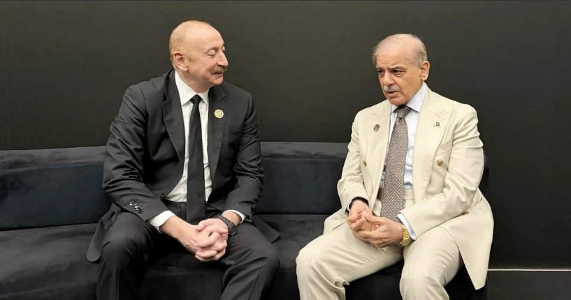 İlham Əliyev Pakistanın Baş naziri ilə görüşdü - FOTOLAR