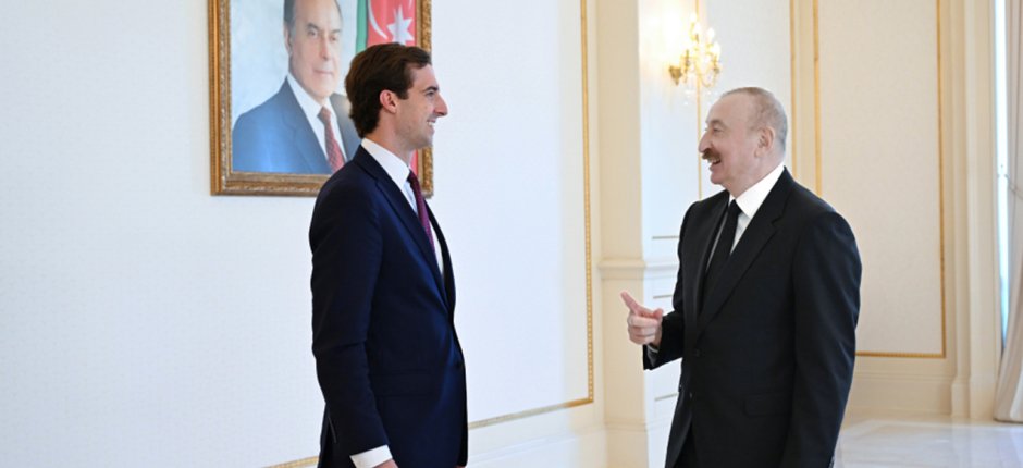 Prezident ABŞ Dövlət katibinin köməkçisini qəbul etdi - Fotolar