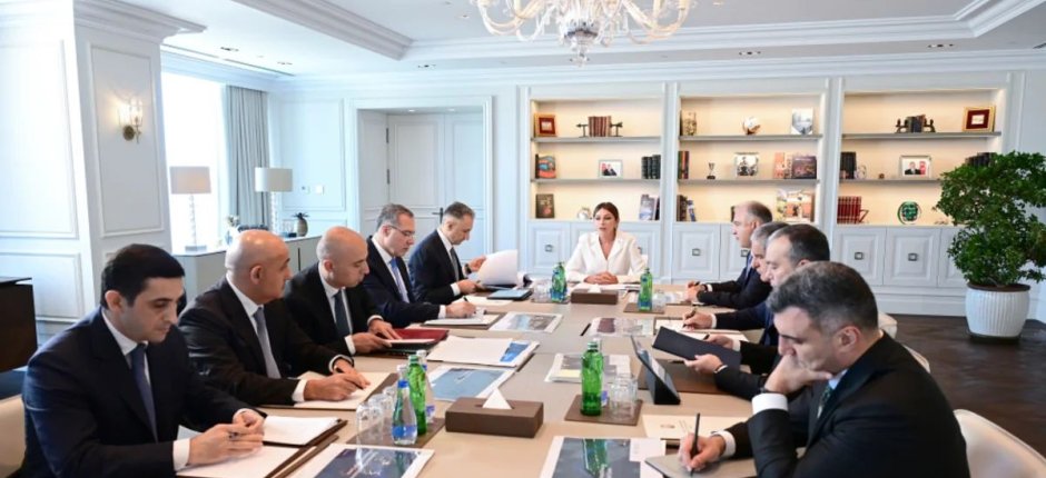 Birinci vitse-prezident Mehriban Əliyevanın sədrliyi ilə Rəqəmsal İnkişaf Şurasının ilk iclası keçirilib - FOTO