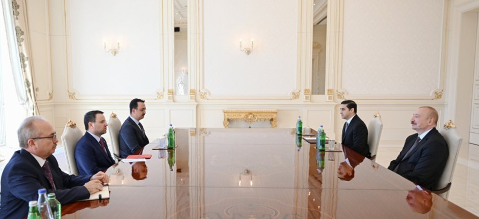 İlham Əliyev Türkiyənin ədliyyə nazirini qəbul etdi