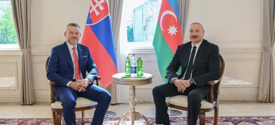 Şuşada Azərbaycan və Slovakiya prezidentlərinin təkbətək görüşü oldu