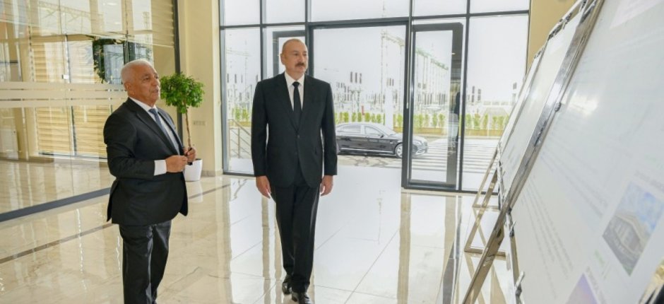 Prezident açılışda - FOTOLAR