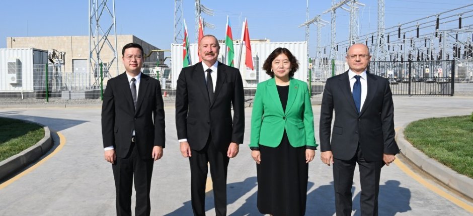 İlham Əliyev “Qobustan” Günəş Elektrik Stansiyasının açılışında iştirak edib - FOTOLAR