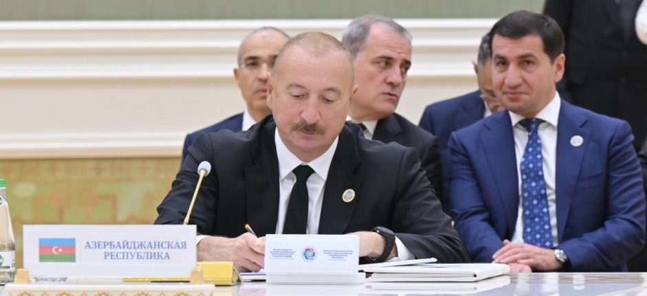 Türkmənbaşı şəhərində sənədlərin imzalanması mərasimi oldu
