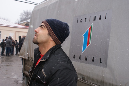 İTV yeni çoxseriyalı film çəkir (FOTOLAR)