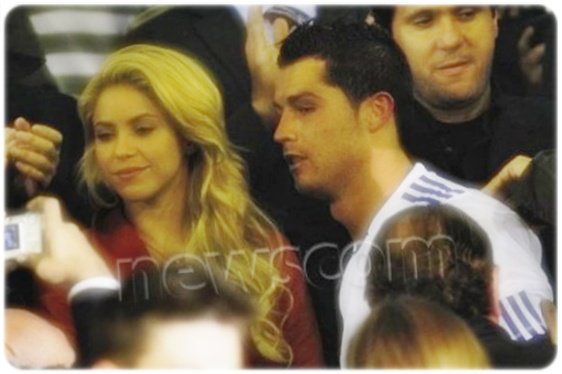 Ronaldo indi də Şakiraya vuruldu (FOTO)