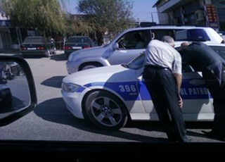Yol Polisinin 6 əməkdaşı "vuruldu"