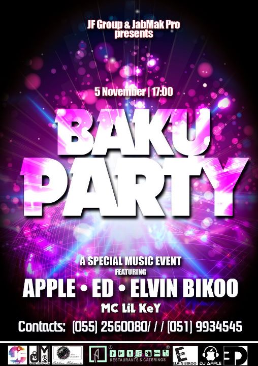 Noyabrda “Baku Party” olacaq