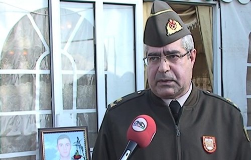 General-mayor Lənkaran Əliyevin qardaşı oğlu dəfn edildi - FOTOLAR