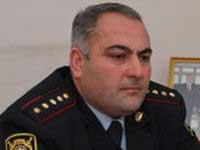 Polis rəisi qəzaya düşdü