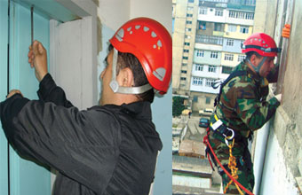 Bakıda yaşayış binasında partlayış: 1 yaralı