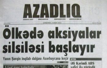 22 yaşlı "Azadlıq"