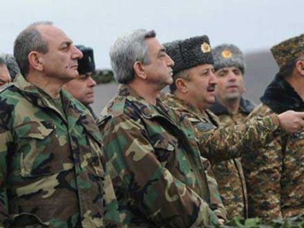 Sarkisyan Qarabağda - FOTO