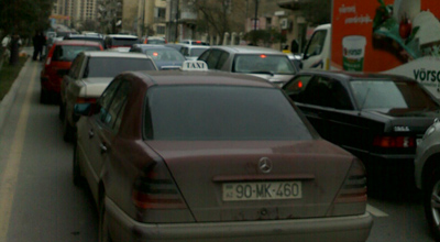 Bakının nəqliyyat dərdi var - FOTO