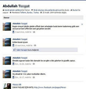 Törətdiyi cinayəti ilk dəfə “Facebook”da etiraf etdi - FOTO