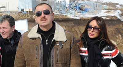 İlham Əliyev və Mehriban Əliyeva Şahdağda oldular - FOTOLAR