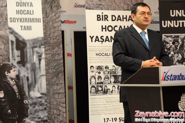 İstanbulun mərkəzində Xocalı sərgisi - FOTOLAR