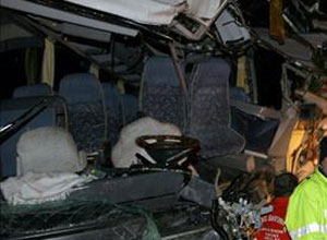 Bakıda sərnişin avtobusu aşdı: 4 ölü, 15 ağır yaralı