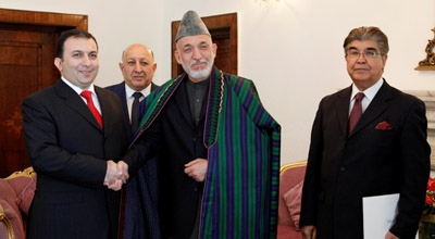Azərbaycan səfiri etimadnaməsini Əfqanıstan prezidentinə təqdim etdi