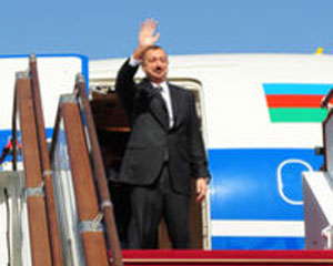 Prezident İlham Əliyev ABŞ-a getdi