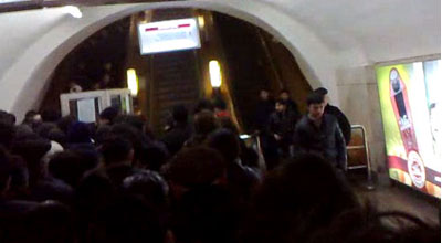 Bakı Metropolitenində həyəcan