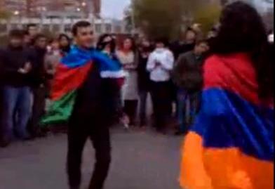 Azərbaycanlı oğlanla erməni qızının videosu yayımlandı – VİDEO