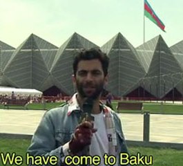 Jurnalistlərimiz iranlı jurnalistə etiraz etdilər - BƏYANAT