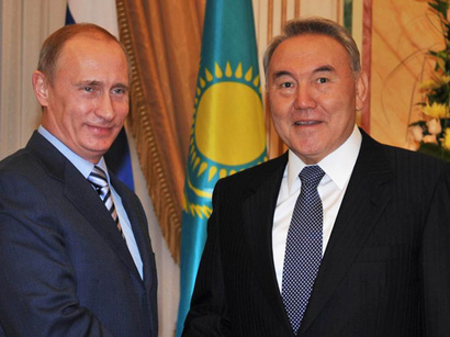 Putin və Nazarbayev görüşdülər