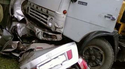 Azərbaycanda dəhşətli yol qəzsası: 4 ölü