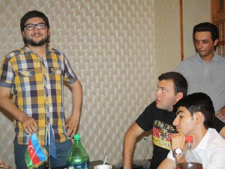 Azərbaycan Avropa Hərəkatı (AAH) rəhbərliyi jurnalistlərlə görüşdü - FOTO