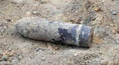 Dəniz kənarından döyüş sursatı tapıldı
