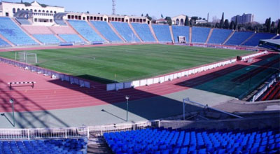 Tofiq Bəhramov adına stadionda bir nəfəri gün vurdu