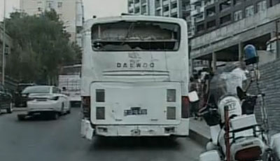 Azərbaycanda polis qəzaya səbəb oldu - VIDEO