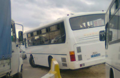 Bakıda avtobus sürücüsü sərnişinlərin həyatını belə təhlükəyə atdı - FOTOLAR