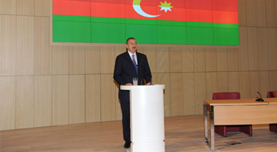 İlham Əliyev: Ermənistan bizimlə rəqabət aparmaq iqtidarında deyil