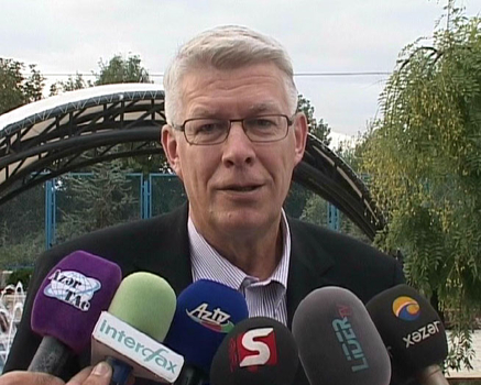 Latviyanın sabiq prezidenti Qəbələyə səfər etdi