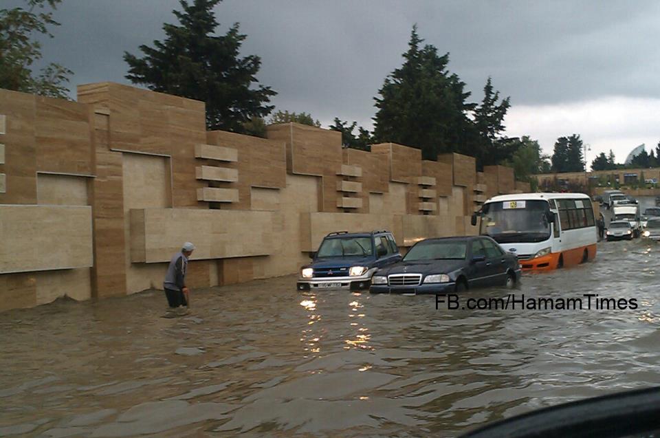 Yol polisi xəbərdarlıq etdi - YAĞIŞA GÖRƏ
