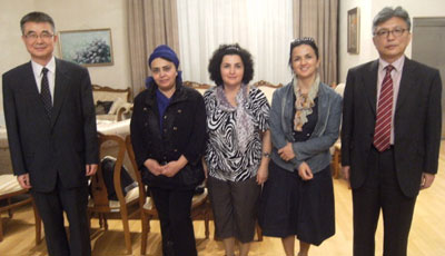 Koreyanın yeni səfiri qadın jurnalistlərə qonaqlıq verdi
