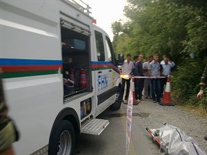 Bakıda avtomobil 3 yaşlı qızı vurub qaçdı