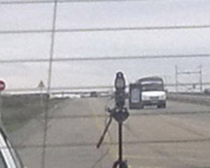 Azərbaycanda yol polisinin radar biabırçılığı - FOTOLAR