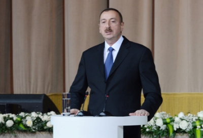 Prezident İlham Əliyev: ‘Bizə rəqib yoxdur’ - FOTOLAR