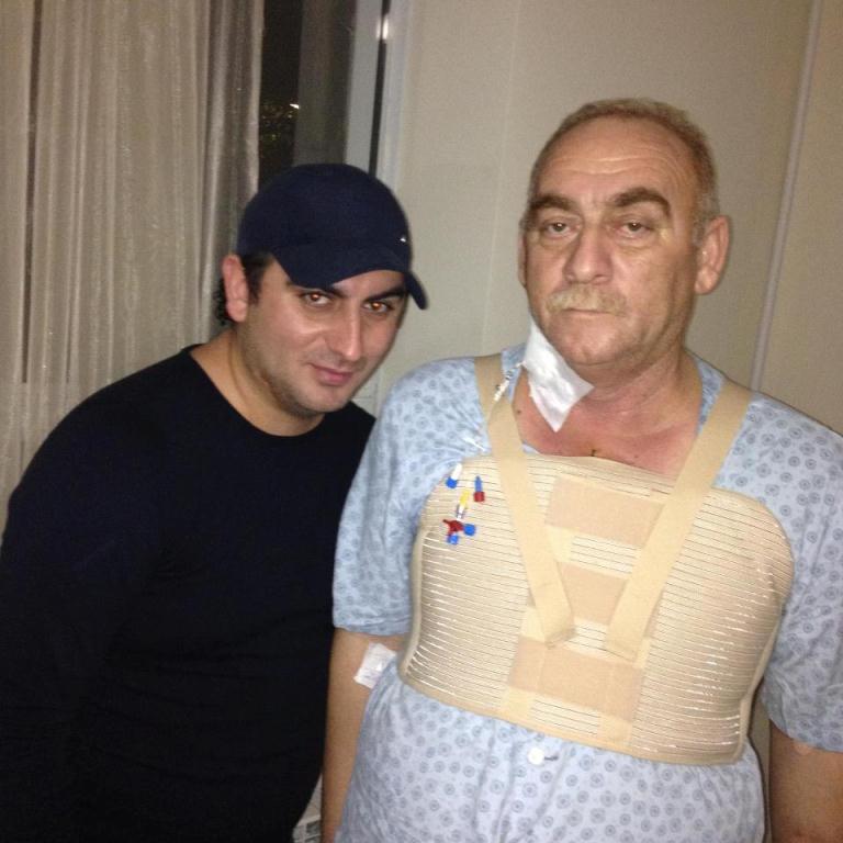 Tolik və atası - FOTO