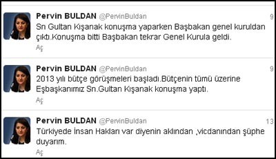 Millət vəkilinin çıxışı vaxtı Ərdoğan zalı tərk etdi