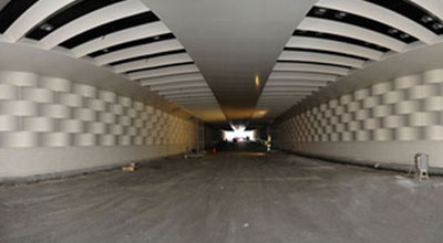 Bakıda yeraltı avtomobil tunel istifadəyə verildi