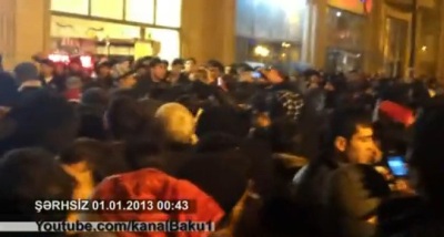 Yeni il günü Bakı metrosunda dəhşət dolu anlar yaşandı - VİDEO