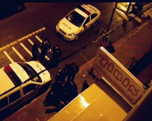 Polislə oğrular arasında dava düşdü - FOTOLAR + VİDEO