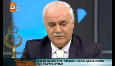 Din xadimi qadının efirdə zina etirafına əsəbləşdi - VİDEO