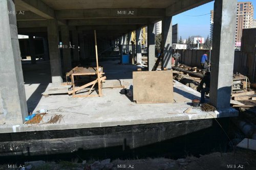 Bakıda kinoteatrın yerində bina tikiləcək - FOTOLAR